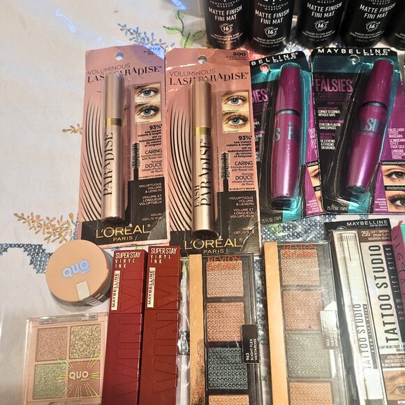 Beauty Products Lot NYX, MAC, Maybelline, Revlon, QUO Beauty, L'oreal! - Picture 3 of 5